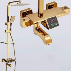 Gold Plated Shower Faucets