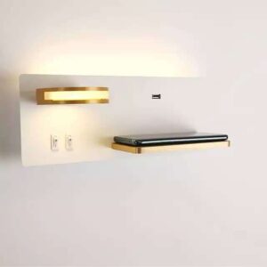 Wall light with Charging port