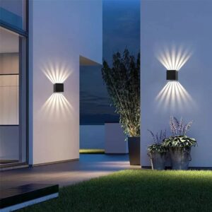 Decorative outdoor wall lights