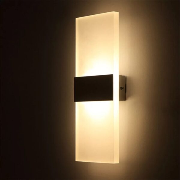 Acrylic indoor wall lights
