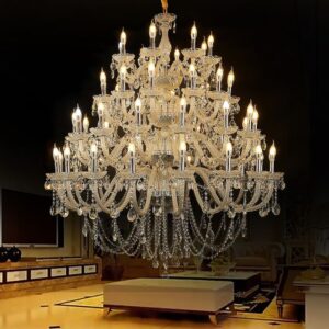 Crystal Candle Chandelier (36 heads)
