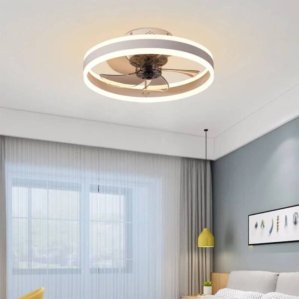 Bedroom White Fan