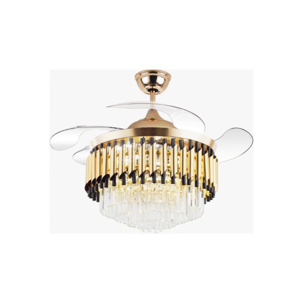Shade Gold Ceiling Fan