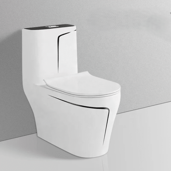 Siphonic Water Closet (White with Black Line)
